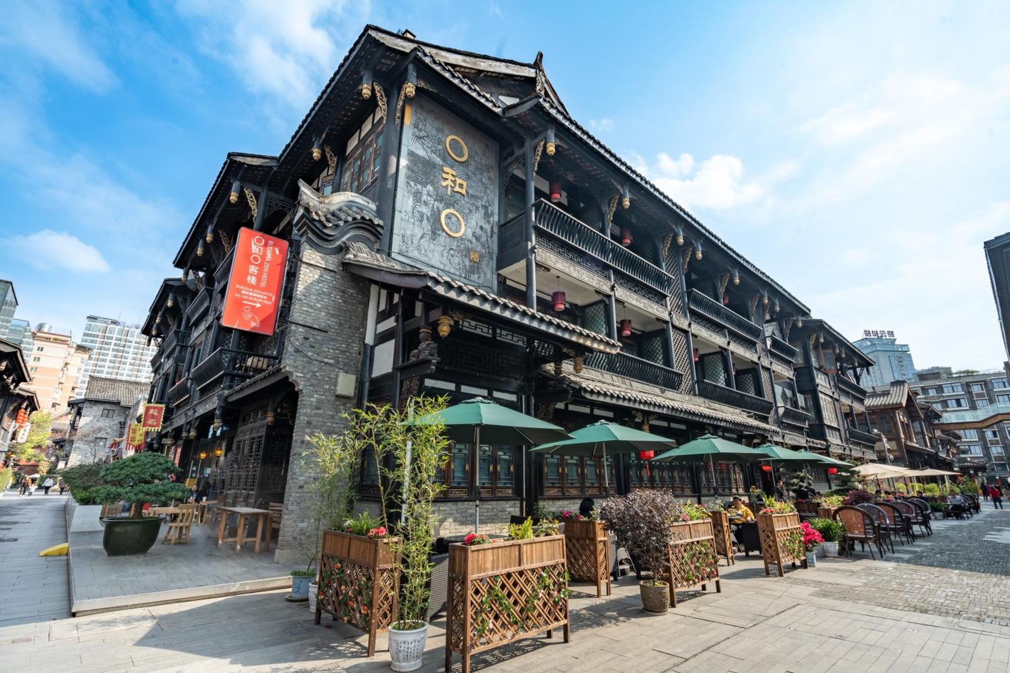 Buddha Zen Hotel Chengdu Exterior photo